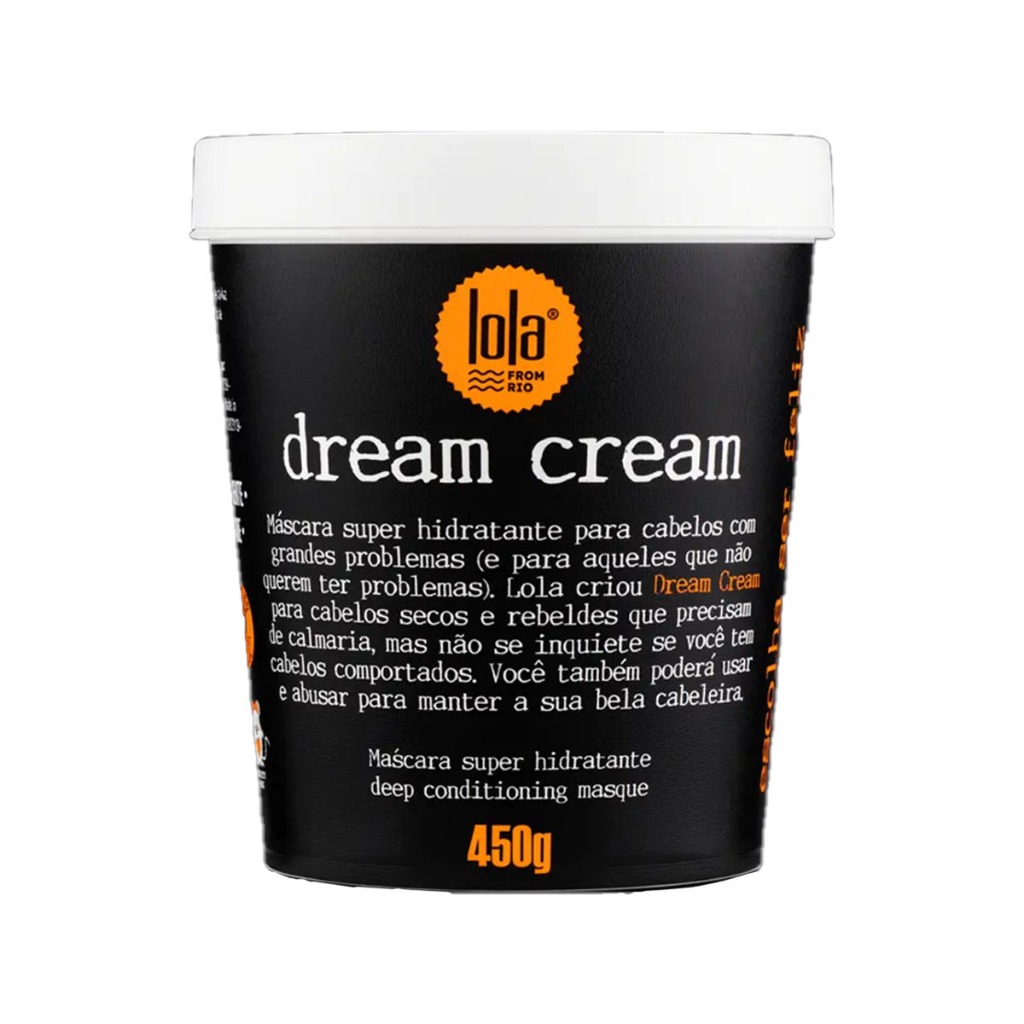 Máscara de Hidratação Lola Cosmetics Dream Cream 450g em Oferta na Shopee