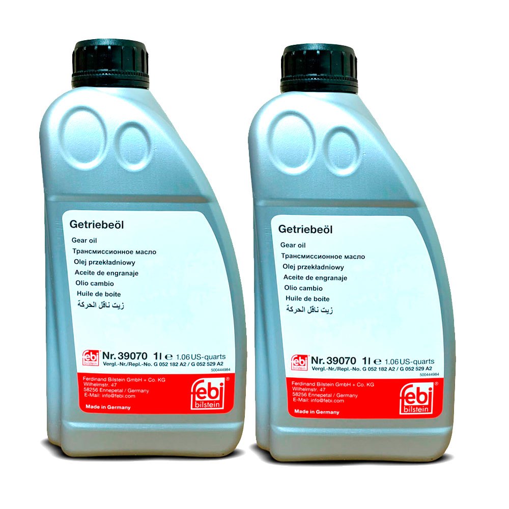 Kit 2 Oleo Cambio Automatico Atf Dsg Febi 39070 Volkswagen Audi BMW Mercedes Citroen Peugeot