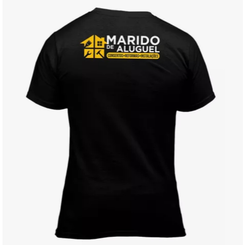 Camiseta Camisa Marido De Aluguel Uniforme Profissional