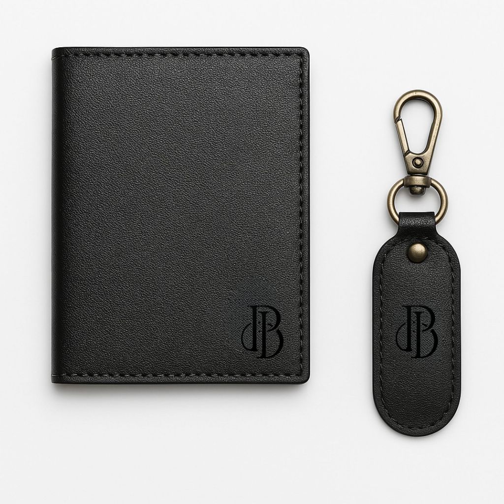 Carteira Couro Legítimo Masculina Multifuncional Fina Pequena Porta Cartões e Documento