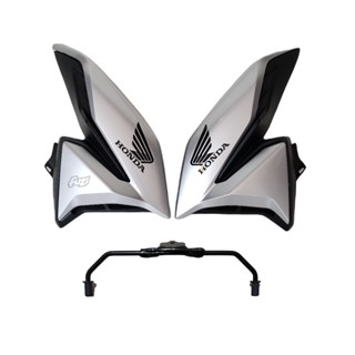 Asa Do Tanque + Aleta Titan 160 2022 Prata Force  O Par Com Complemento Interno da Asa em Oferta na Shopee