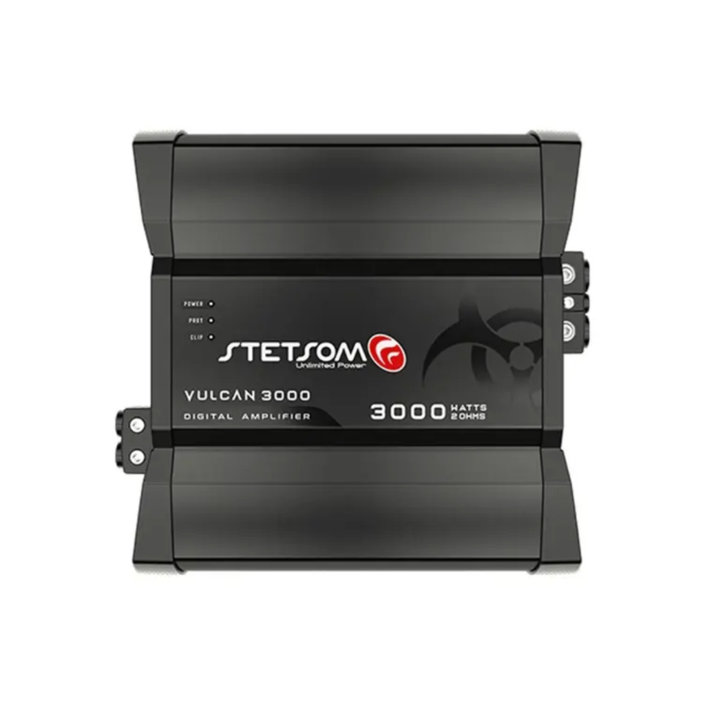 Módulo Amplificador Digital Stetsom Vulcan 3000 1 Canal 3000W RMS 2 Ohms em Oferta na Shopee