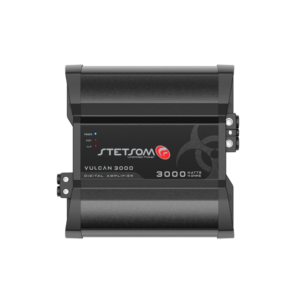 Módulo Amplificador Digital Stetsom Vulcan 3000 1 Canal 3000W RMS 4 Ohms em Oferta na Shopee