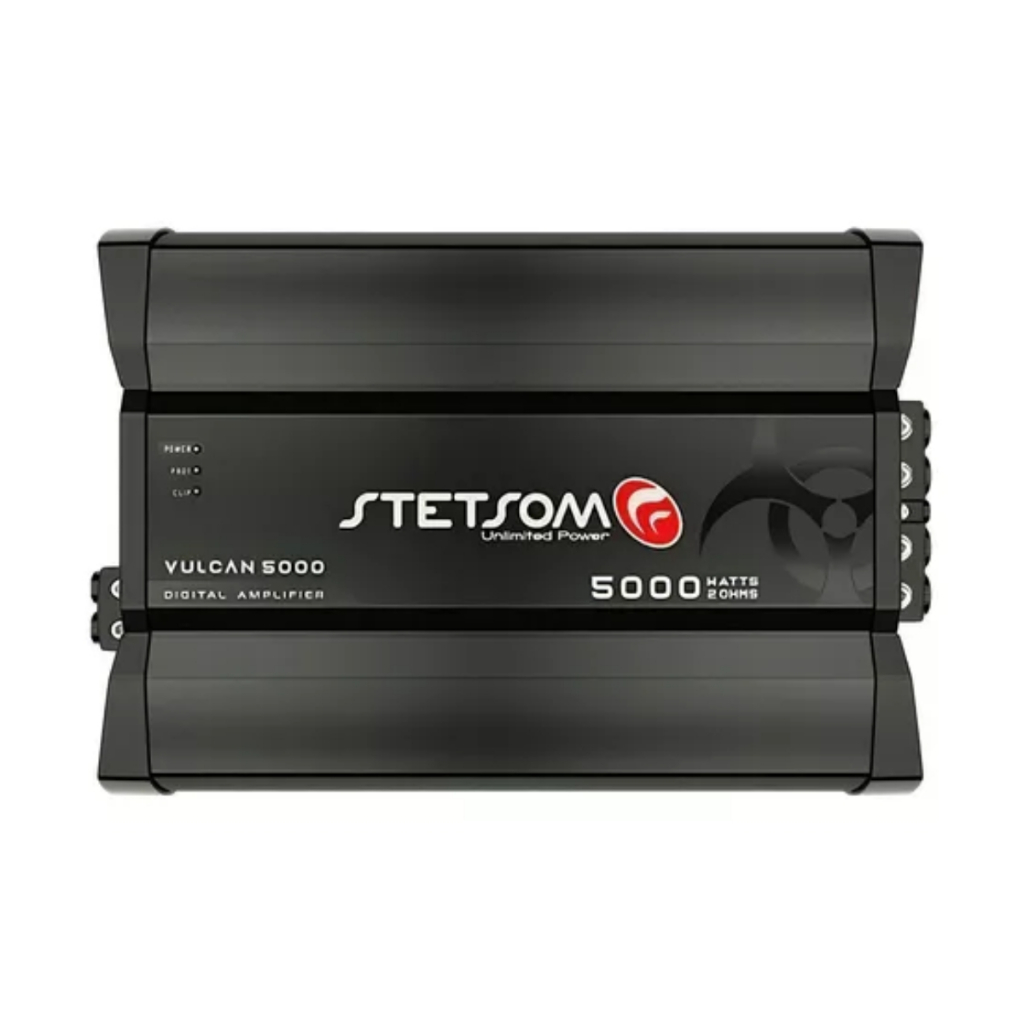 Módulo De Som Automotivo Stetsom Vulcan 5000 1 Canal 2 Ohms em Oferta na Shopee