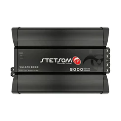 Módulo De Som Automotivo Stetsom Vulcan 5000 1 Canal 2 Ohms