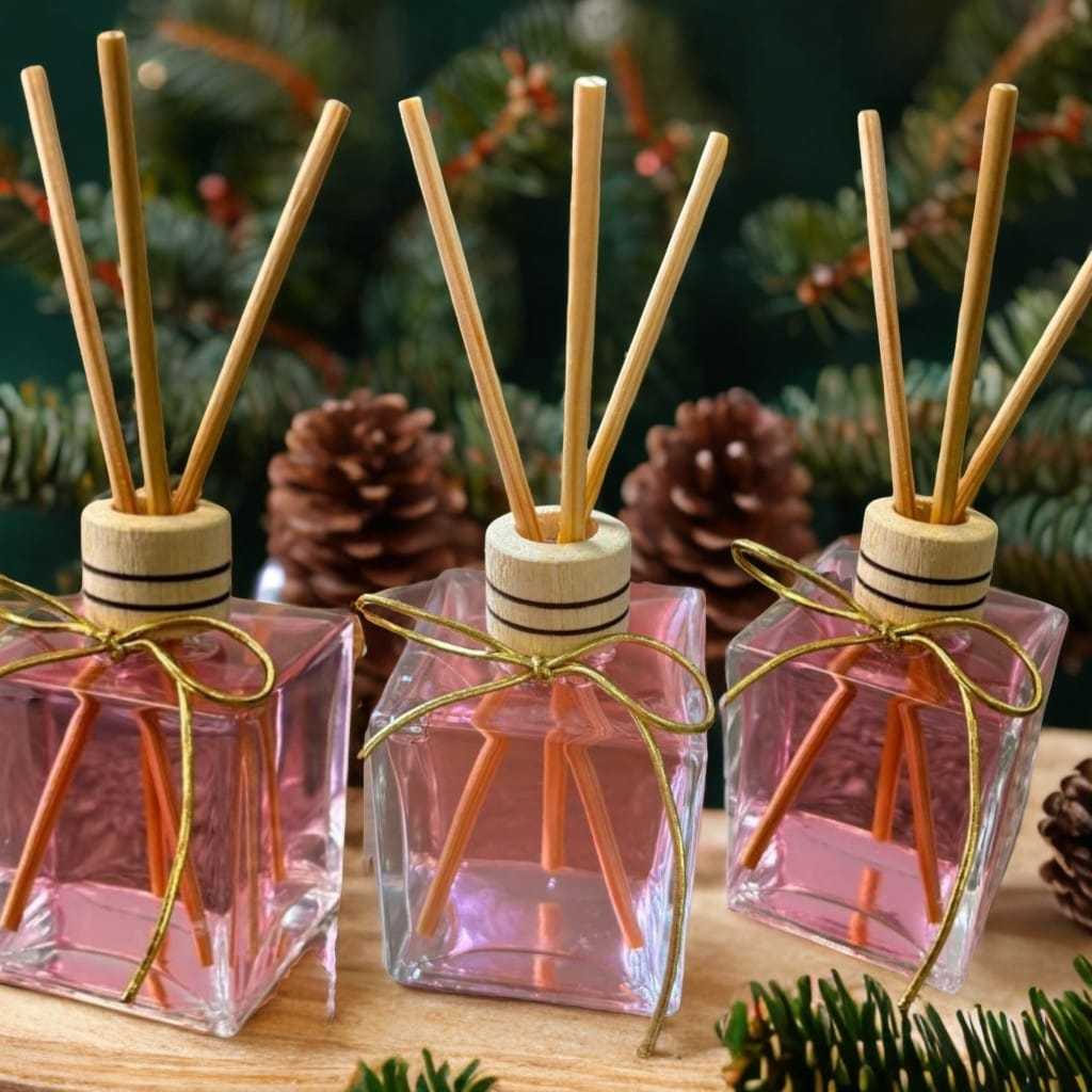 Kit com 3 Difusor De Aromas Para Ambientes Flor De Cerejeira - 100ml