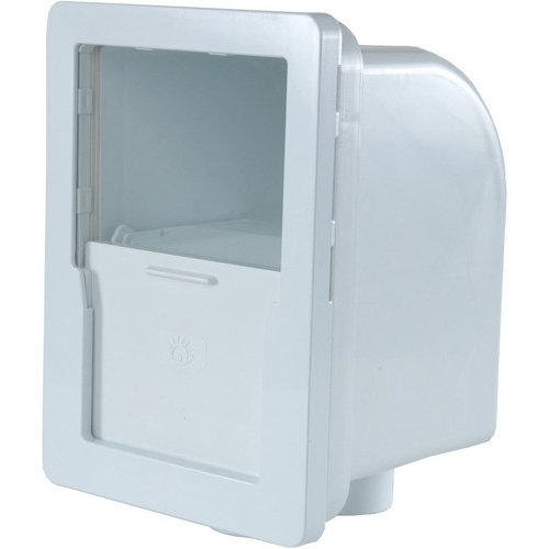 Skimmer Para Piscina Vinil Fibra Alvenaria Branco Compacto