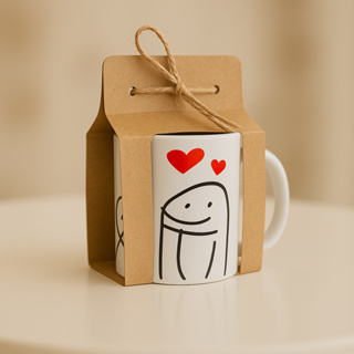 50 Embalagem para Caneca Cerâmica 325ml. Kraft em Oferta na Shopee