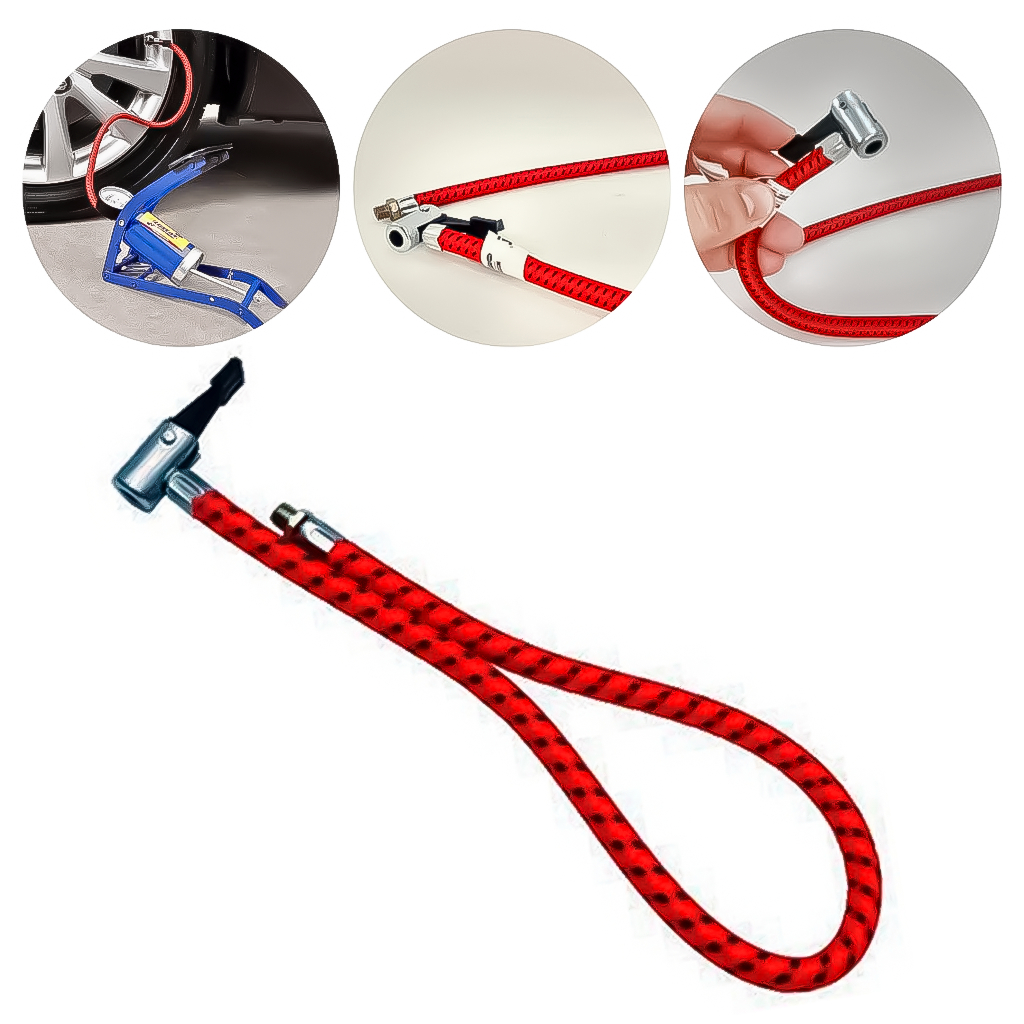 Mangueira Com Conexão Para Bomba De Ar Pedal 60cm Encher Pneu Bike Bicicleta Moto Prático em Oferta na Shopee