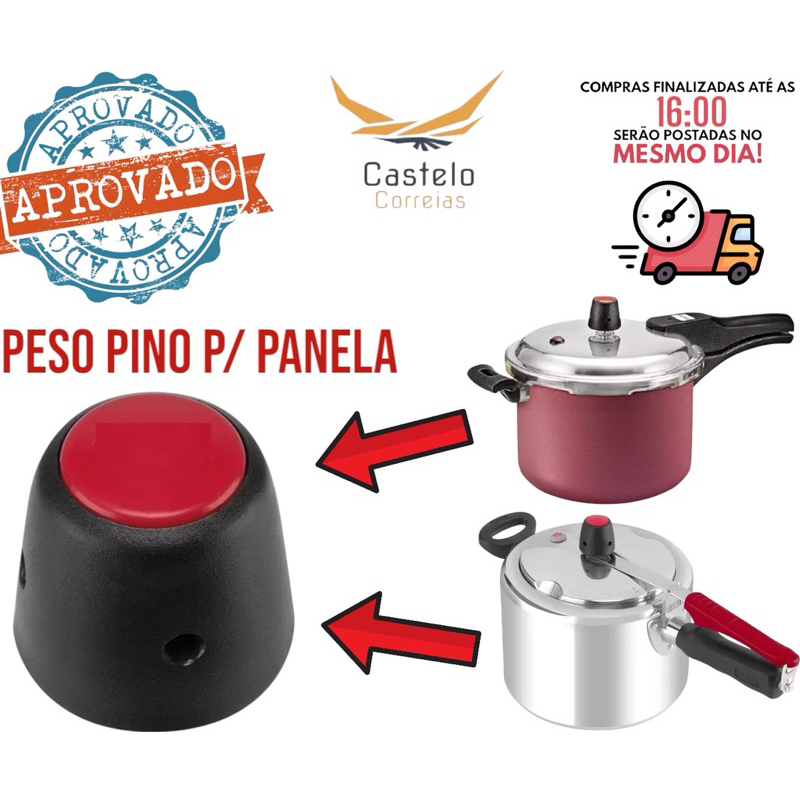 Peso Para Panela De Pressão Universal Clock, Erilar, Alegrete.