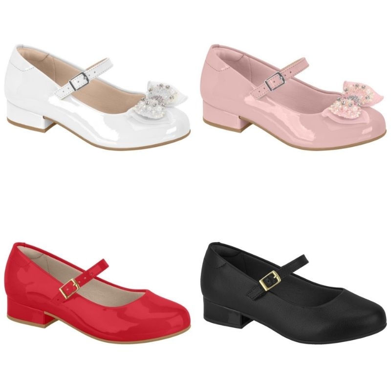 Sapato Sapatilha Infantil Menina Molekinha Saltinho 2528101 em Oferta na Shopee