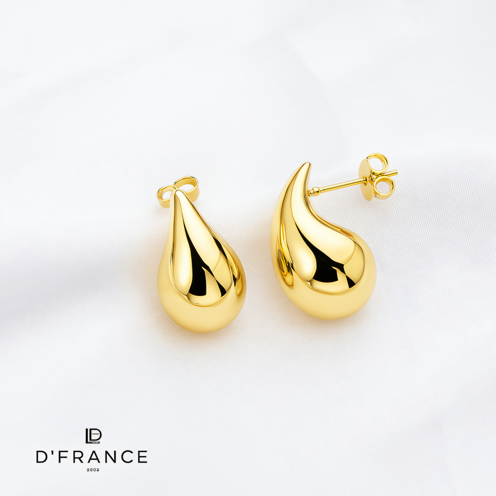 Brinco Gota Ouro 18k: Onde Comprar | BuscaProdutos