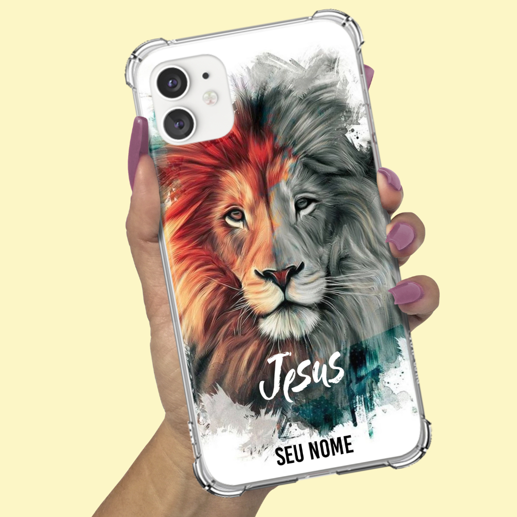 Capa Capinha para Samsung Galaxy A10 A10s A11 A12 A13 A14 A15 A16 Anti-impacto Personalizada Leão Juda 2 em Oferta na Shopee