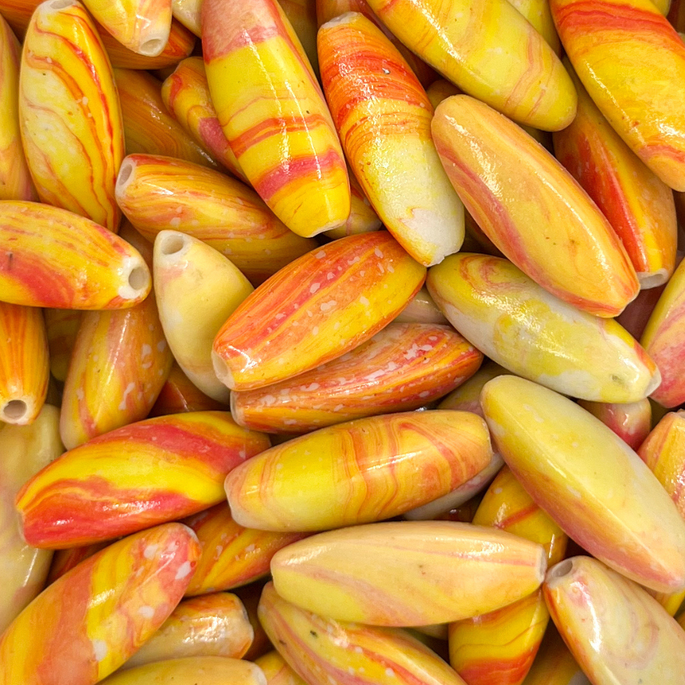 Miçanga Jujuba Acrílico 24mm pct 100g Bijuteria Artesanato em Oferta na Shopee