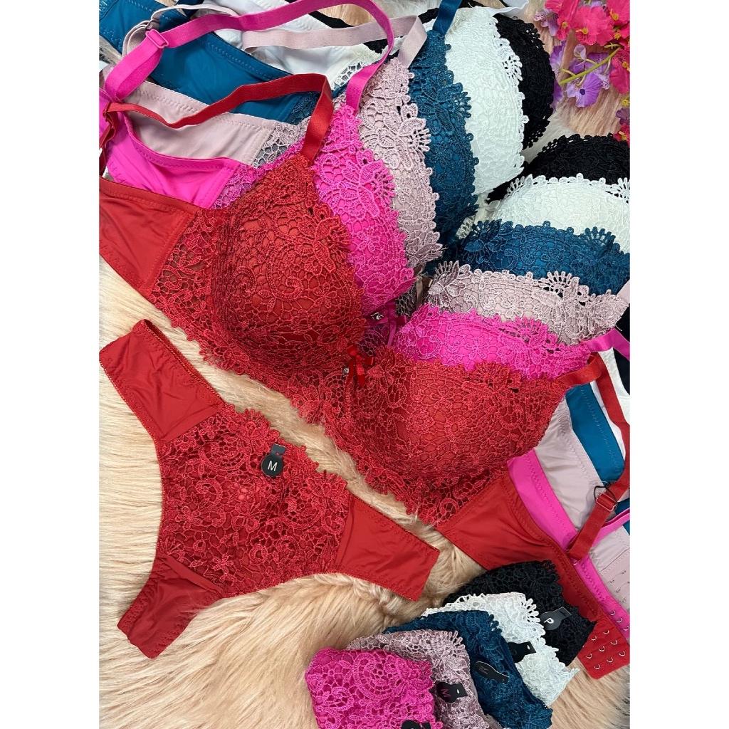 NARCIZOLINGERIE CONJUNTO IMPORTADO RENDA ESPECIAL CALCINHA MARAVILHOSA