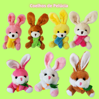 Coelhos de Páscoa de Pelúcia em Oferta na Shopee