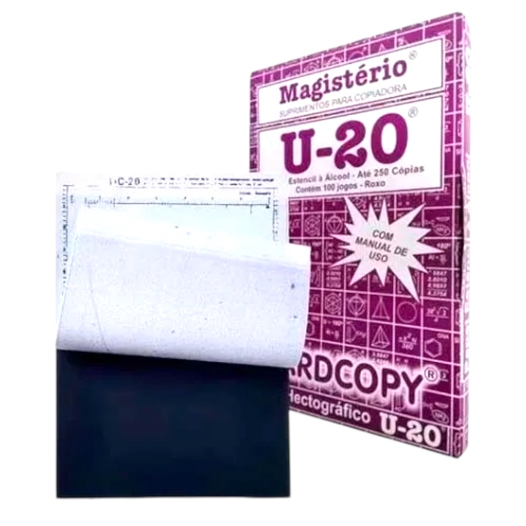 Papel U-20 10/20/50/folhas Magisterio stencil Tatoo Hectografico Tatuagem Tattoo Decalque U20