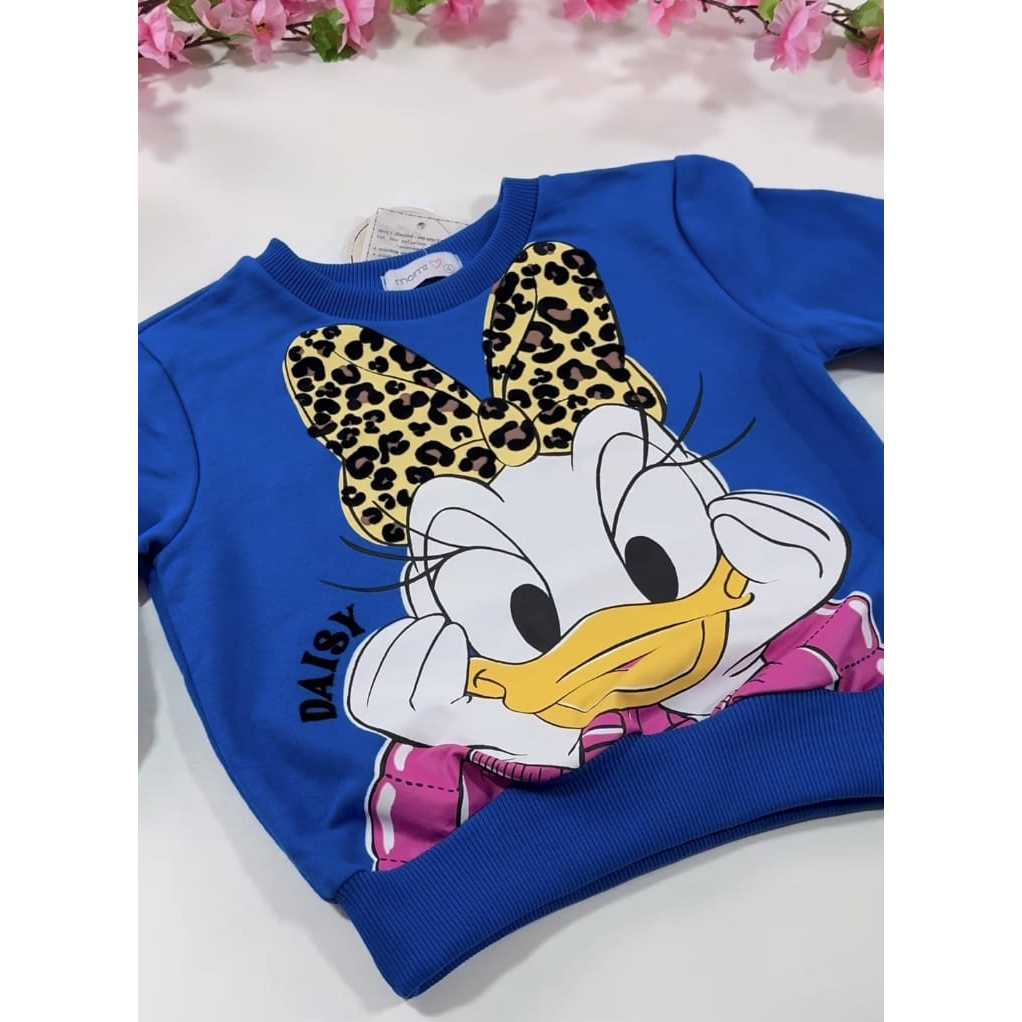 Casaco Infantil Menina Momi | Moletom Daisy Oncinha | Inverno | Tam 6 e 14