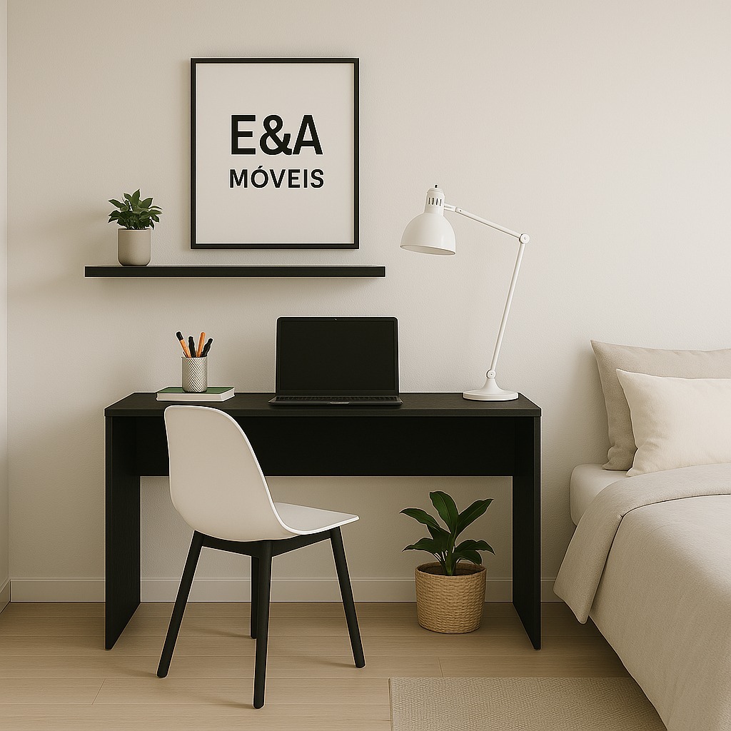 Mesinha Computador Multiuso Quarto Sala Escritório Star - Cores