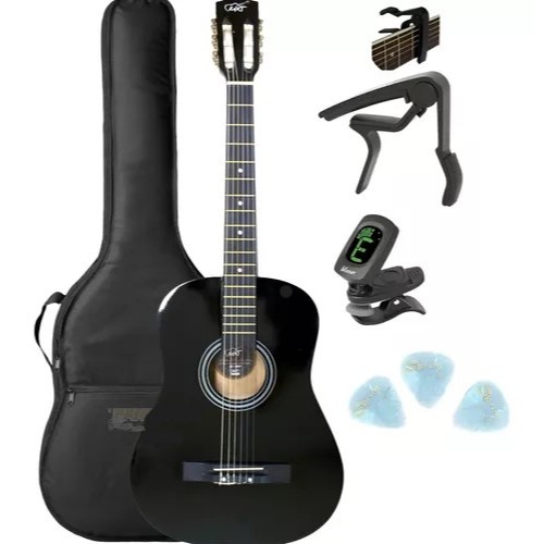 Kit Violão Nylon Mxt com CAPA+AFINADOR+CAPOTRASTE+PALHETA (O melhor preço é aqui.)