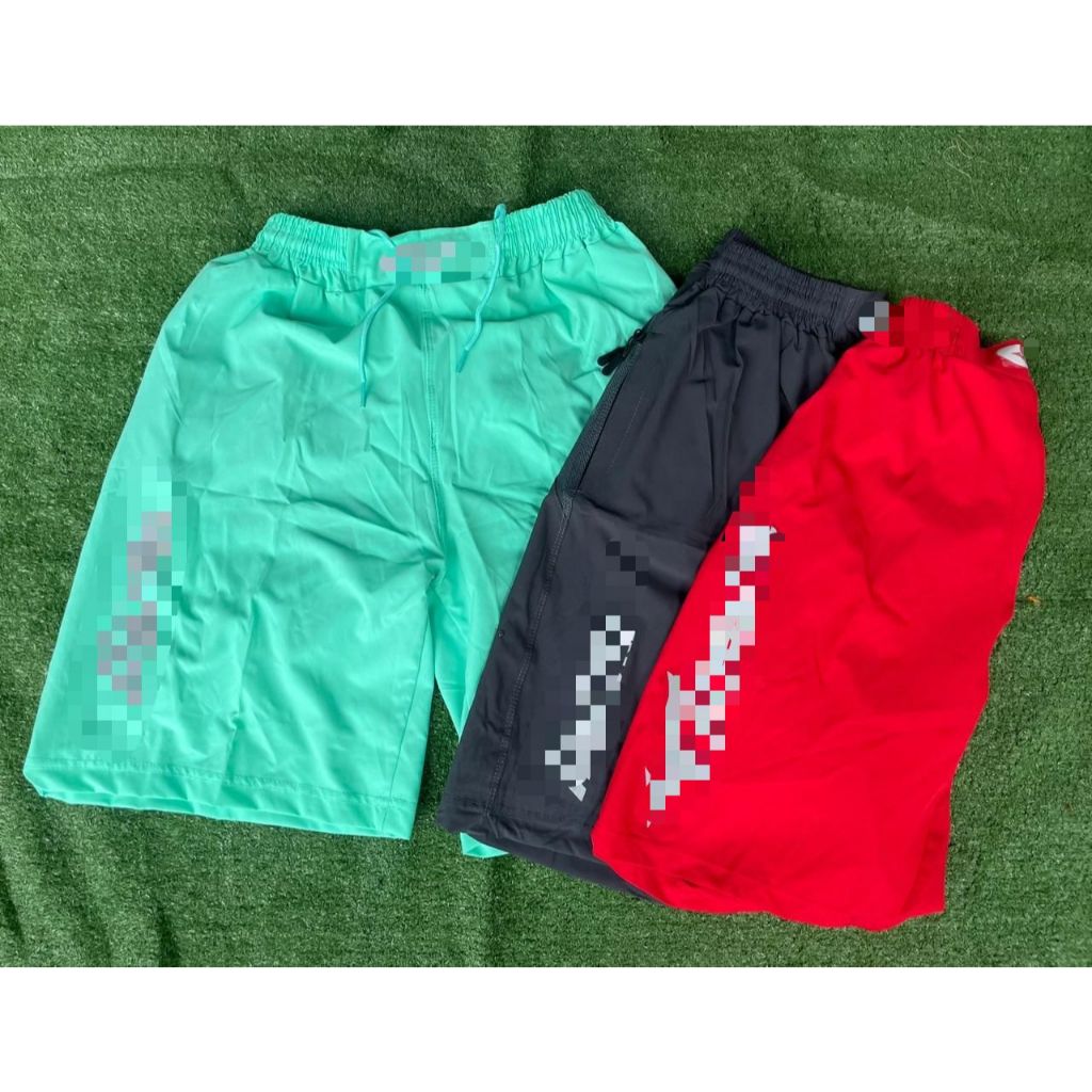 Kit 3 Bermudas MZO Elastano impermeável com Zíper Nos  Bolsos Laterais E Atrás Ideal Treino Academia lazer