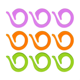 100 Marcadores de ponto Plástico Anzol , Caracol Coloridos Tricô Crochê  - IMT em Oferta na Shopee