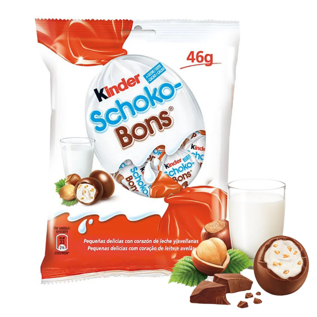 Chocolate Kinder Choco Schoko-bons Mini 46g em Oferta na Shopee