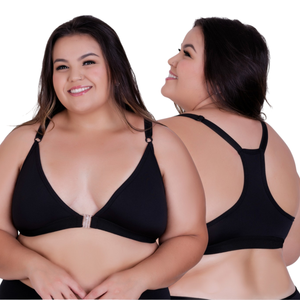 Sutiã Reforçado Nadador Plus Size Sutia Forma Grande Soutien de Microfibra Básico Lingerie...