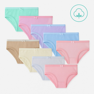 Kit 10 Calcinha Infantil De 1 a 9 Anos 100% Algodão De Menina Criança em Oferta na Shopee