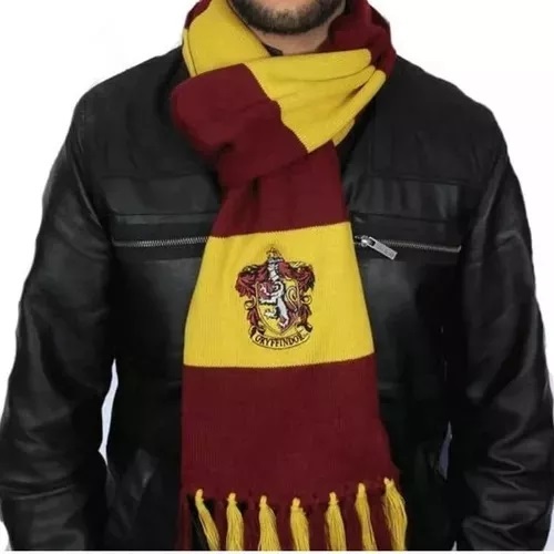 Cachecol Harry Potter Grifinoria Hogwarts Estampado
