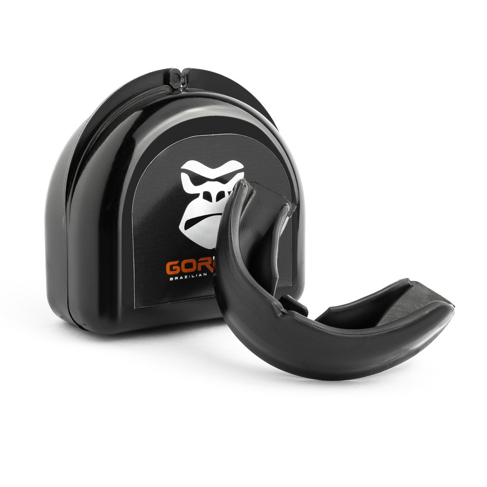 Protetor Bucal  Profissional Com Capinha Muay Thai Boxe Box Artes Marciais Gorilla Envio Imediato