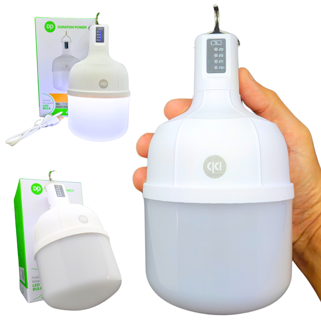 Lâmpada Recarregável Lampião Led Potente USB Portátil Iluminação Forte Emergência Casa Acampamento Barraca Pesca Camping