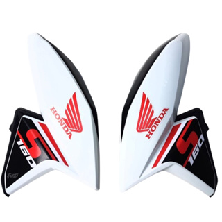 Aba (Asinha) Asa Tanque Titan 160s 2020 Branca Com Complemento Interno Incluso Peça Adesivada em Oferta na Shopee