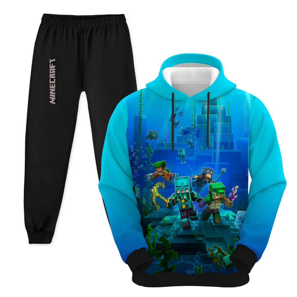 CONJUNTO DE MOLETON INFANTIL BLUSA E CALÇA KIT AGASALHO SUBLIMADO COM CAPUZ