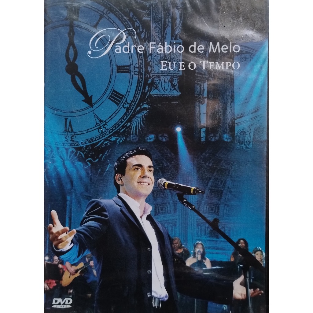 Dvd Padre Fábio de Melo Eu e O Tempo Lacrado