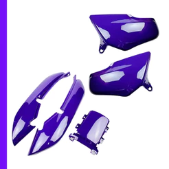 Kit Carenagem Roupa Cg Titan 125 Roxo Azul Abrolhos 1998 Até 1999 Rabeta +Tampas C/Brilho Envernizado