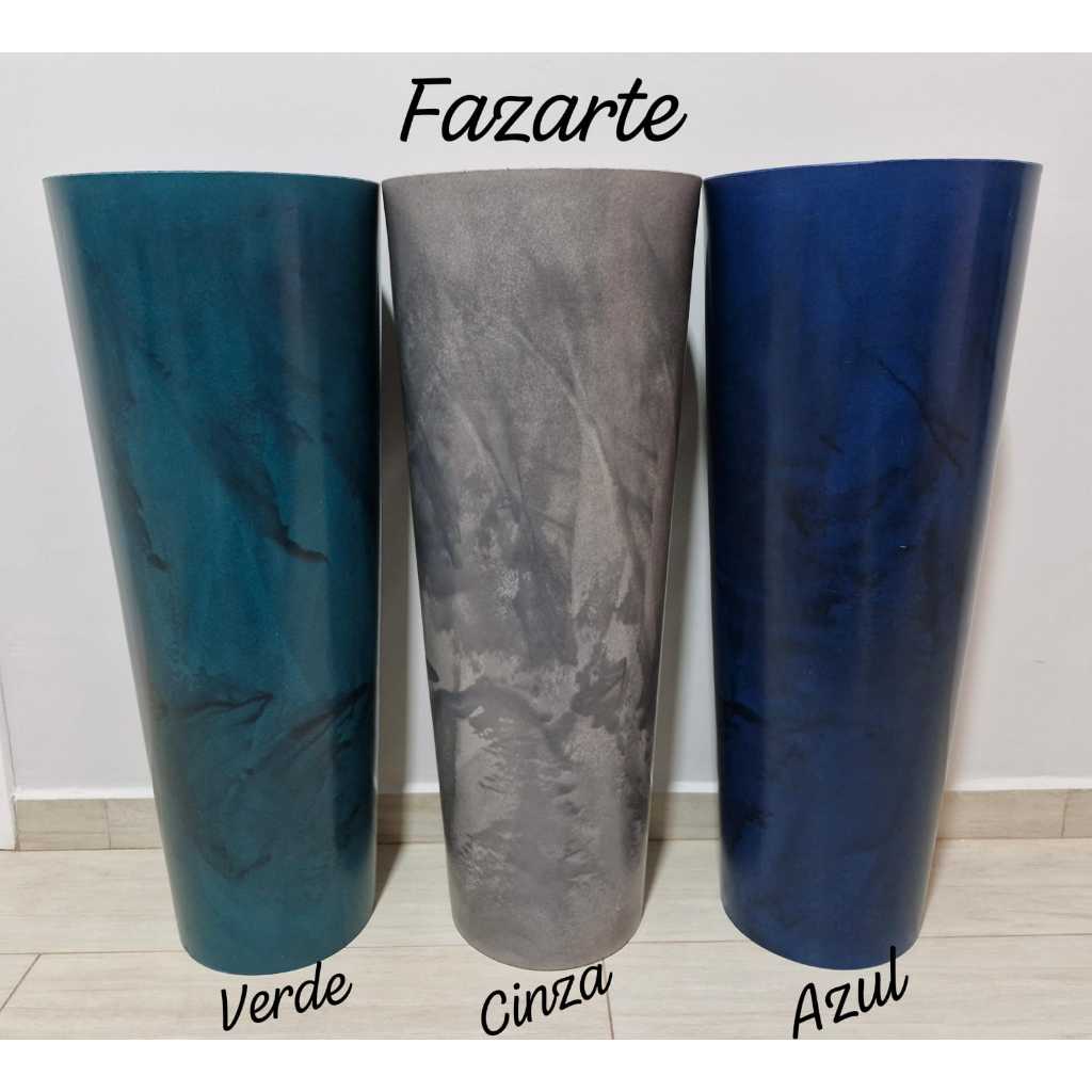Vaso para plantas decorativo em polietileno coluna Ibiza 80cm