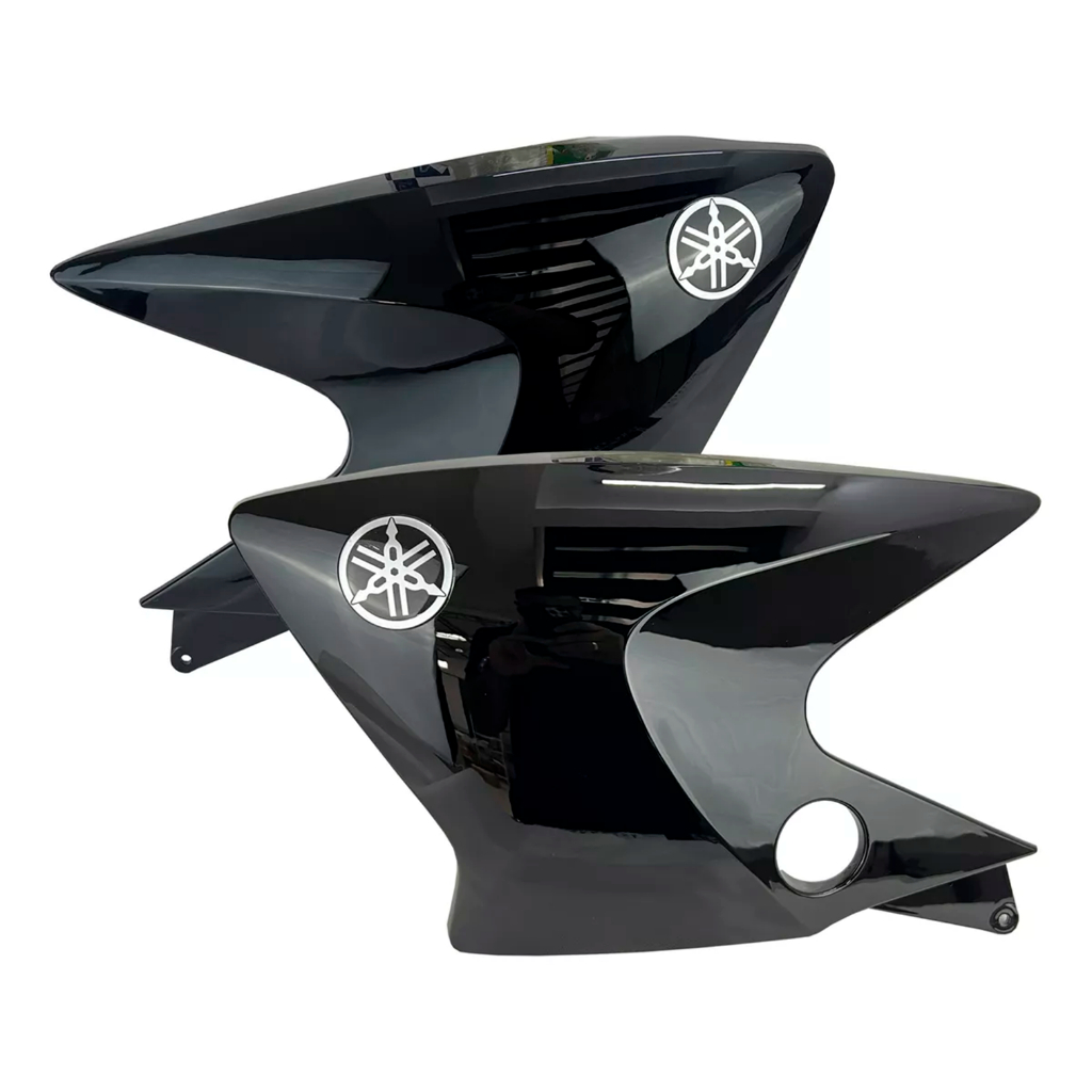 Carenagem Par Aba Aleta De Tanque Ybr 125 Factor Com Adesivo 2009/2013