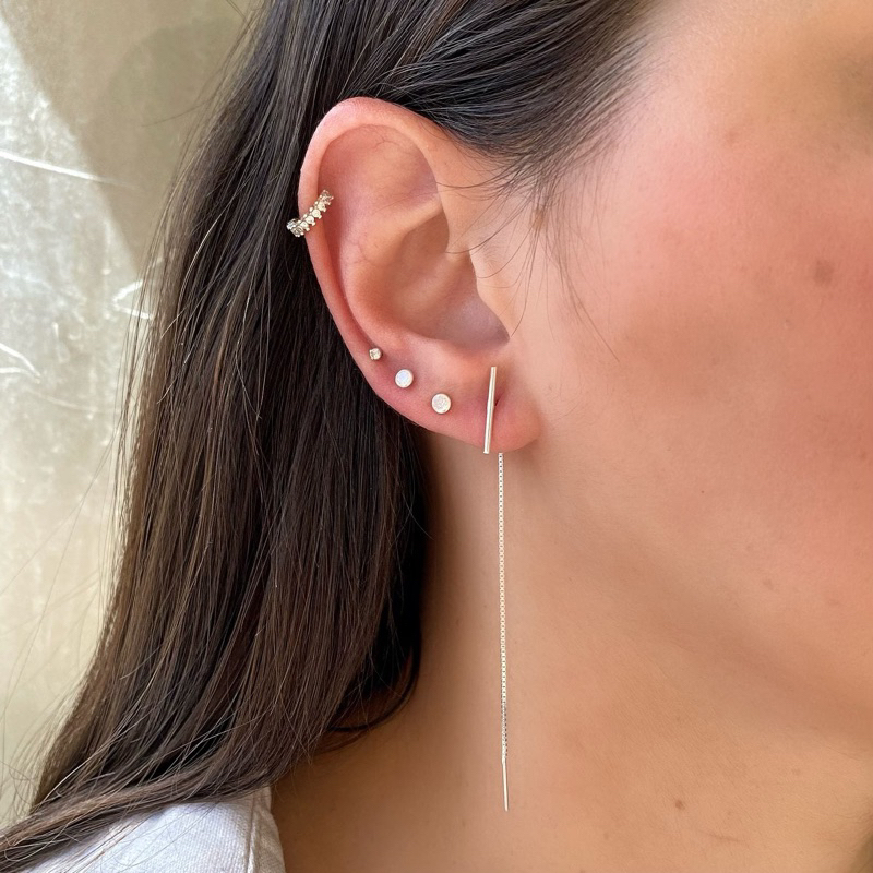 Brinco de Fio Passante: Onde Comprar | BuscaProdutos