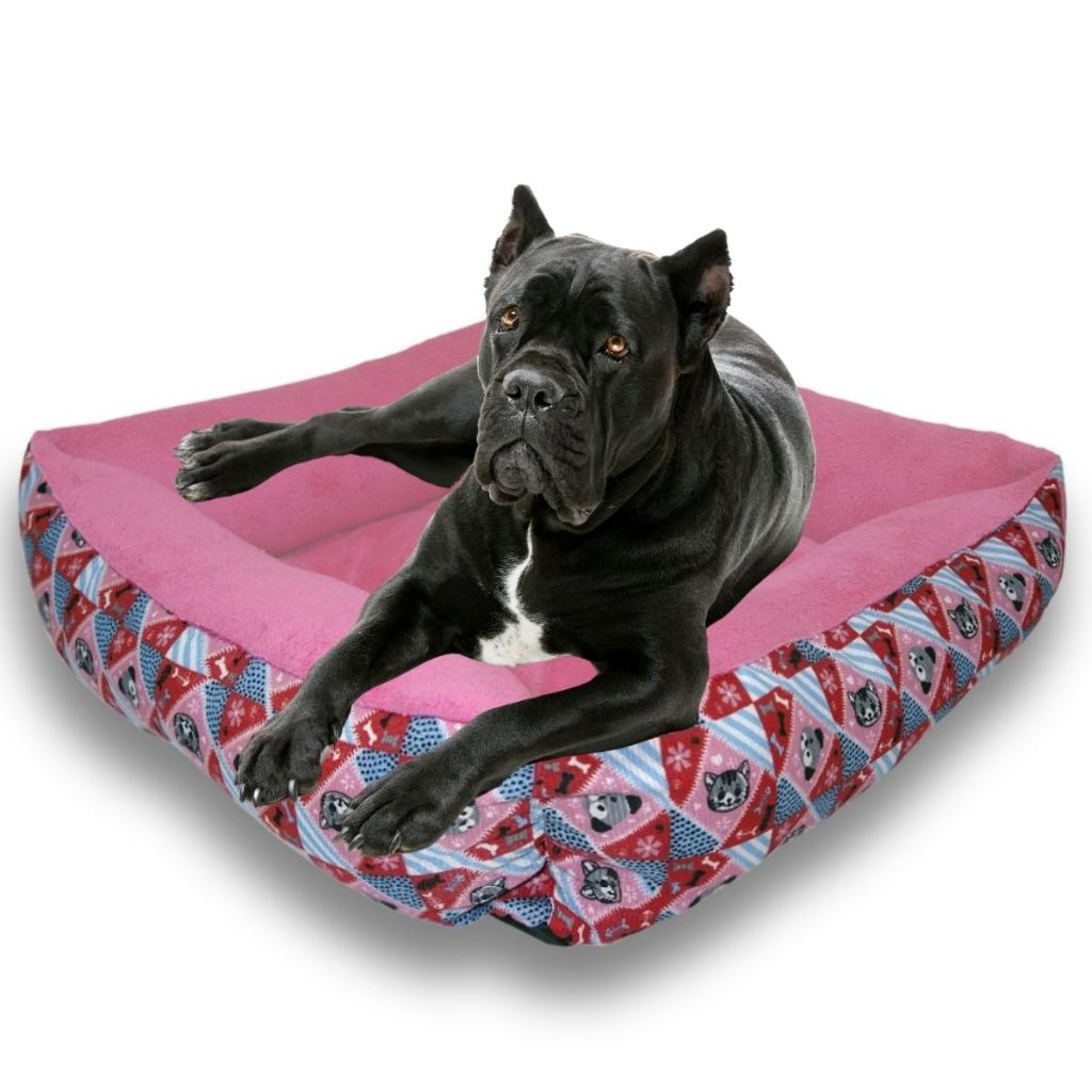 Caminha Cama Pet Quadrada Porte Grande Cachorro Gato Cama 68 x 68cm em Oferta na Shopee