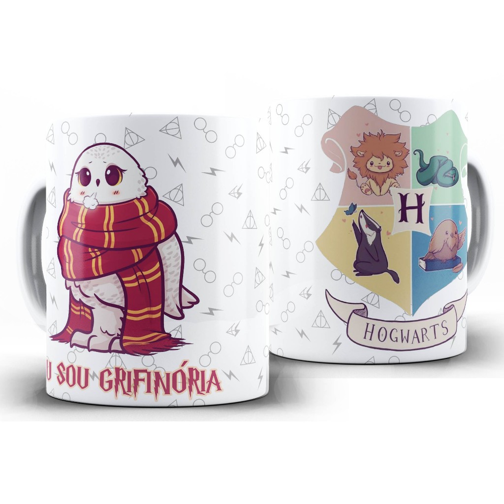 Caneca Filme - Harry Potter - Fofinha - Grifinoria em Oferta na Shopee