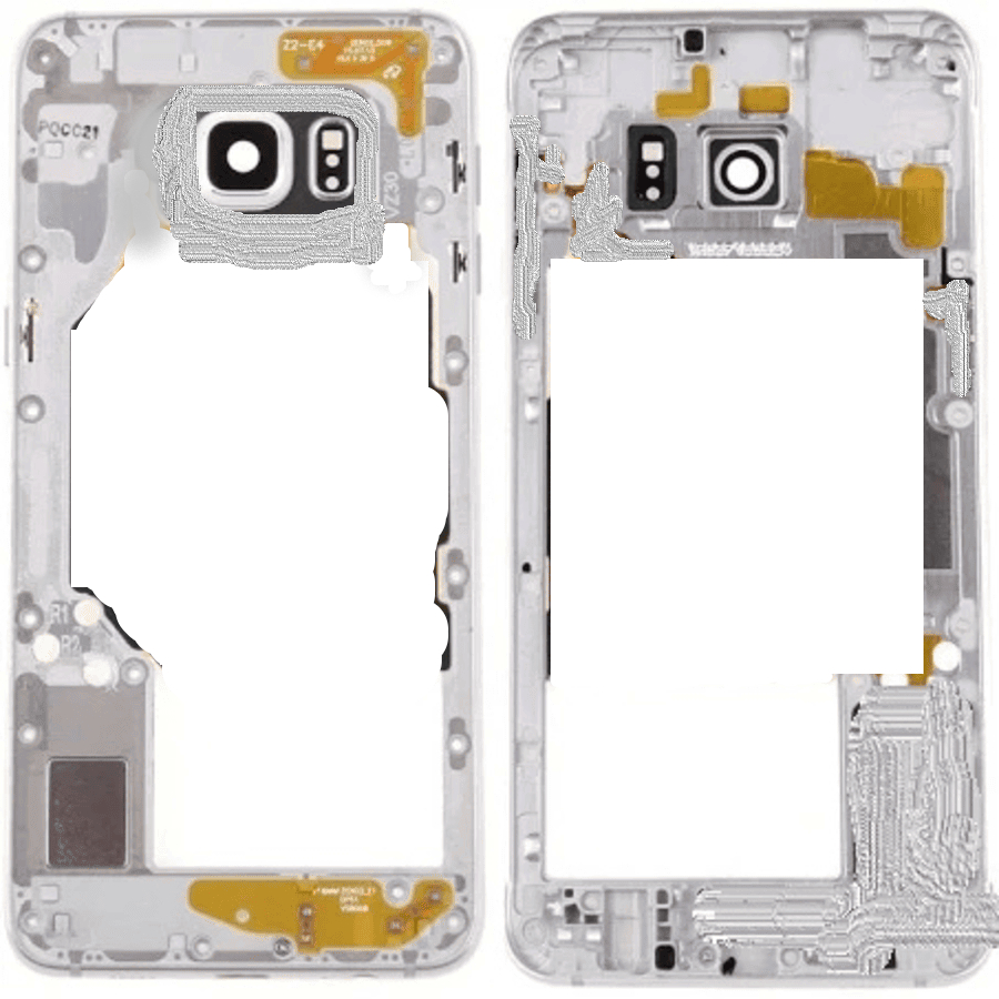 Aro Chassi Carcaça Compatível Galaxy S6 Edge Plus G928 PRATA