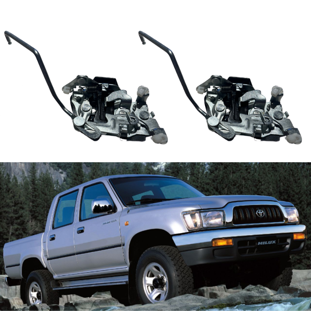 Fechadura Cabine Dupla Toyota Hilux 1998 até 2004 Trava Tranca Trinco Portas Dianteiras com Garantia