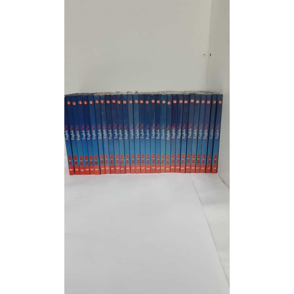 Coleção English Plus Época 30 Volumes (Falta nº 7) Editora Globo B55