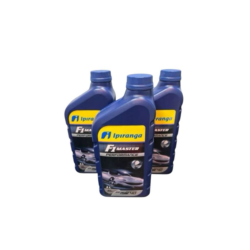 Kit Óleo 3 Litros Ipiranga 15w40 Semi-sintético F1 Master