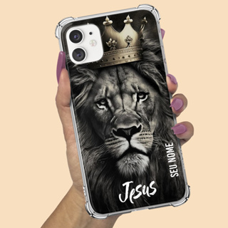 Capa Capinha Xiaomi Redmi 9 9A 9i 9C 10 10A 10C 12 12C 13 13C 14C Anti queda Personalizada Leão Juda 3 em Oferta na Shopee