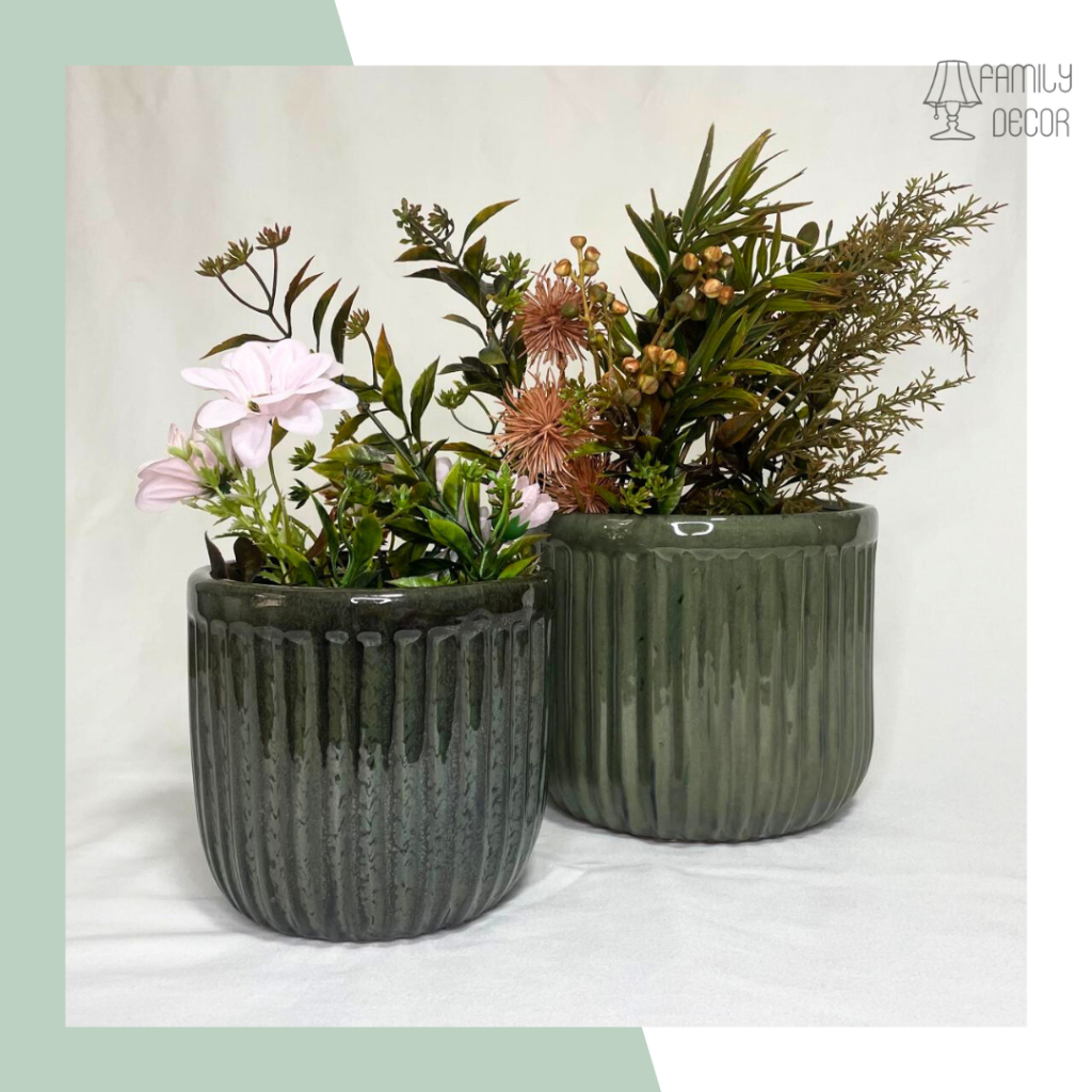 Cuias Esmaltadas Orquídea Verde em Oferta na Shopee