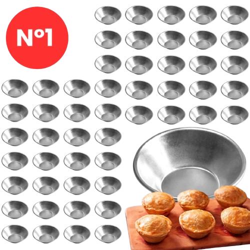 Forma Empada N°1 2  3 4 Forminha Mini Empada De Festa Salgado achadinhos shopee