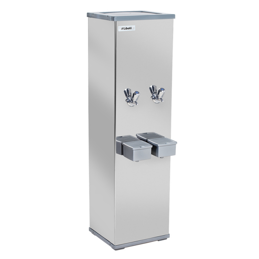 Bebedouro de Água Industrial Coluna Filtro Inox Com Água Gelada 25 Litros Libell - Home Appliances