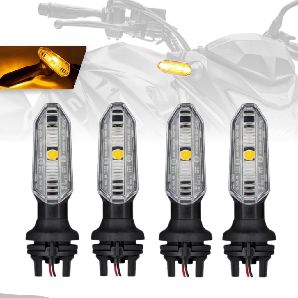 Kit C/ 4 Pisca Led Seta Honda Cb250f Twister 2019 Fan Titan em Oferta na Shopee